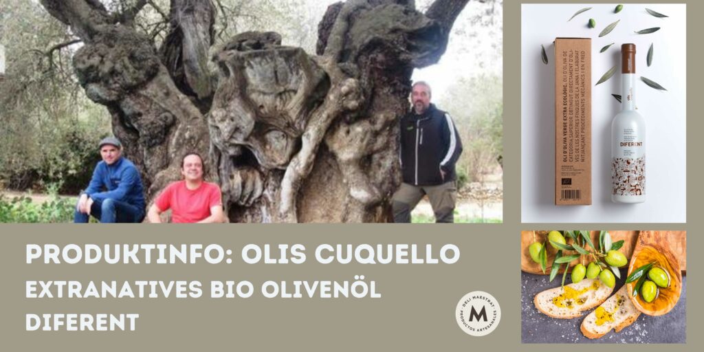 Extanatives Bio Olivenöl Cuquello